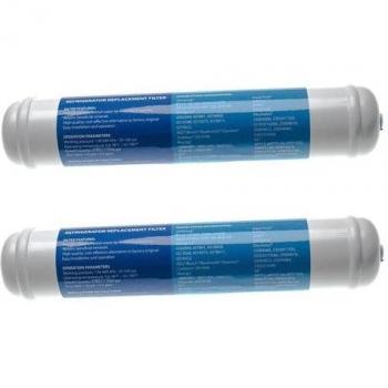 Cartucho Filtro de Agua Compatible 2x para Refrigeradores LG GLC8021PS, GR-187SQA, GR-267EHF, GR-267EJF Side-by-Side - Vhbw