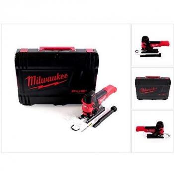 Milwaukee M18 FBJS-0X M18FBJS-0X 18V Cuerpo de rompecabezas de agarre de combustible sin escobillas Solo 4933464799, Rojo