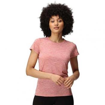 Regatta Women's Fingal Edition Durable T-Shirt in Rumba Red, Size 10