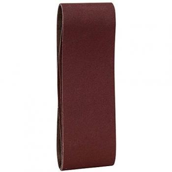 Bosch 2 608 606 004 - Paquete de 3 Bandas Lijadoras para Madera, Medida 60x400 mm, Grano 150