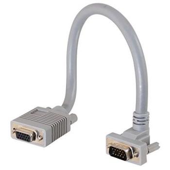 Cables To Go - Cable alargador acodado para monitores