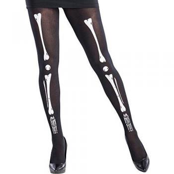 Carnival Toys 3813 Medias con Huesos, Negro, Talla Única, One Size