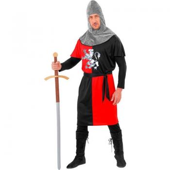 Widmann Disfraz de Guerrero Medieval Rojo para hombre