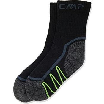 Kids Mid Poly Trekking Socks - Antracite, Size 28-30