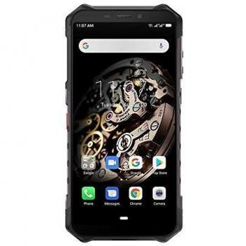 Ulefone Armor X5 Pro - Pantalla 5,5 HD+, 5000 mAh y 2 días de autonomía, IP68 + Certificación Militar MIL-STD-810G, Doble cámara, MediaTek Helio A25, 4GB RAM, 64GB Almacenamiento, Android 10, Negro