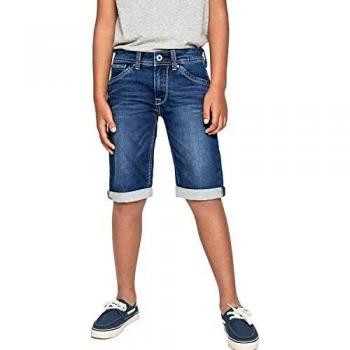 Pepe Jeans CASHED Short Jean Slim, Azul