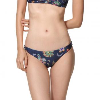 Desigual Swimwear Bottom REM B Woman Blue Braguita de Bikini, Azul