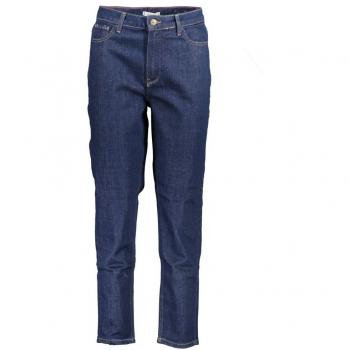 Tommy Hilfiger Women's Slim-Fit Blue Tapered Cotton Jeans W32 L30