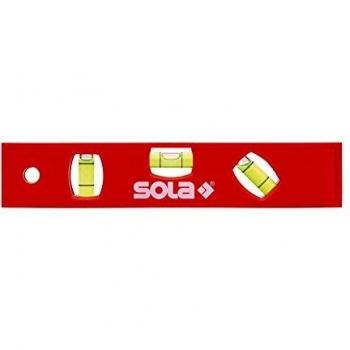 Sola PTM520 Nivel magnético de plástico ABS de 20 cm y 3 burbujas, Único