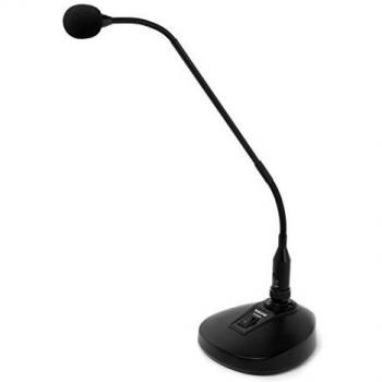 Micrófono de condensador Tascam TM-95GN con cuello de cisne para conferencias y podcasts