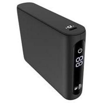 Batería Externa 20000mAh Power Delivery Quick Charge Negro con 2 Cables USB-C