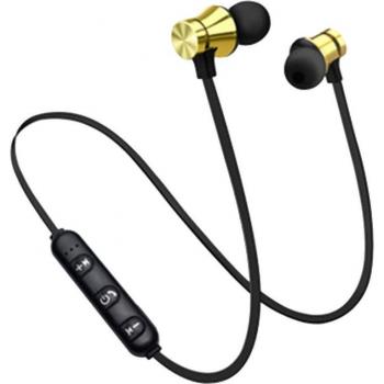 Auriculares inalámbricos Bluetooth 5.0 HiFi de graves estéreo deportivos con micrófono y banda para el cuello para todos los smartphones