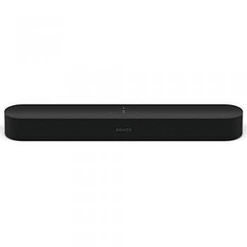 Sonos Beam barra de sonido con Alexa integrada - barra de sonido inteligente para TV y música, altavoz compatible con AirPlay, color negro