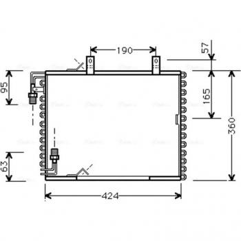 Condensador de Aire Acondicionado AVA COOLING BW5147