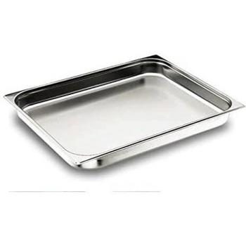Lacor - 66065 - Cubeta GN 2/1 530x650x65 Sin Asa Inox18/10