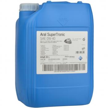ARAL 10452 Super Tronic 0 W 40 Aceite de Motor, 20 litros
