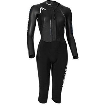 Head Traje de Neopreno Abierto con Cabeza de Agua para Mujer, S, Negro