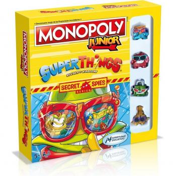 Monopoly Junior SuperThings Secret Spies Series