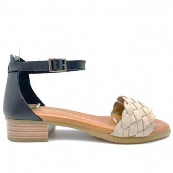 Sandalias de Mujer Rivera 1308 en Color Beig, Elegancia y Comodidad