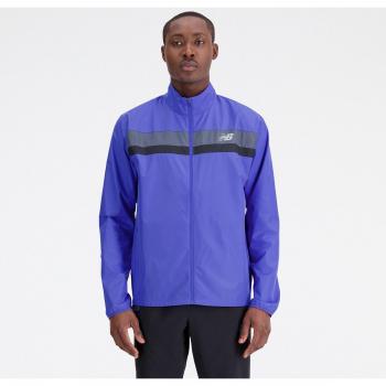 Chaqueta cortavientos New Balance Accelerate para hombre en color azul