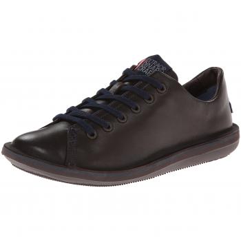 Camper Men's Beetle Low Top Sneakers, Braun Dark Brown, 10 UK