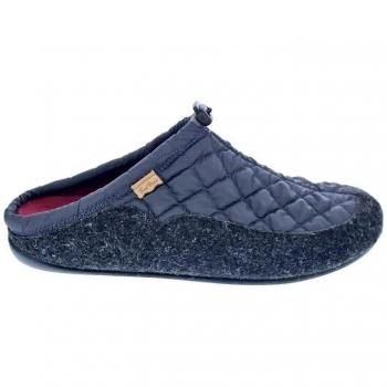 Zapatillas de Casa para Hombre Toni Pons Nadir-UM Gris Abiertas de Tejido Fabricadas en España