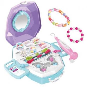 Conjunto de Pulseras y Mochila Make Up Planet