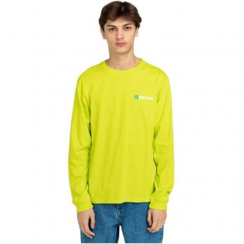 Camiseta de hombre Element Joint 2.0 Elyzt00289-Ggy0 Manga Larga Amarilla