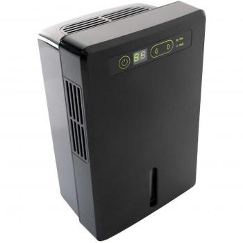 BTI 1117252 Lockdown Compact Automatic Dehumidifier - 600ml Capacity, Black