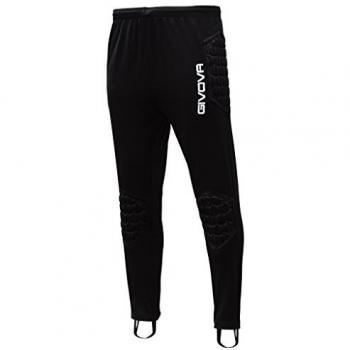 Givova Pantalón de Portero Acolchado Meazza PP04-0010, Hombre, Negro, XXL