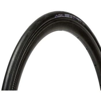 Panaracer Agilest Light 700x23C - Cubierta de carretera ligera, plegable, color negro/negro