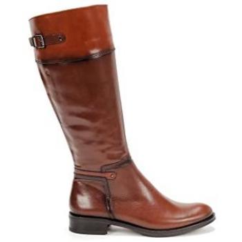 Botas Fluchos Tierra D7687 de piel de calidad para mujer, color castagno, talla 39