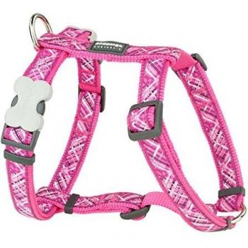 Red Dingo GmbH 9330725059245 Petral Perro Flanno, M, Fucsia