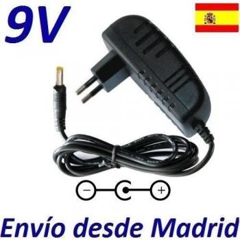 CARGADOR ESP Cargador Corriente 9V 1.5A 1500mA Compatible con Reemplazo para Tablet China Chino Android 1.5A 1500mA Modelo 0915 Recambio Replacement