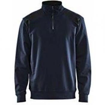 Two-Tone Trucker Neck Sweatshirt by Blaklader