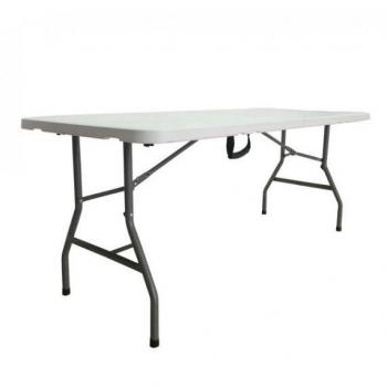 Mesa Plegable Horeca Garden Friend 183x76 cm HDPE Blanca