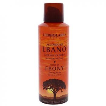 Espuma de Afeitar L'Erbolario Accordo di Ebano 200ml - Prepara el Rostro para el Encuentro con la Navaja