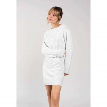 Deeluxe Andressa Light Grey Women's Dress