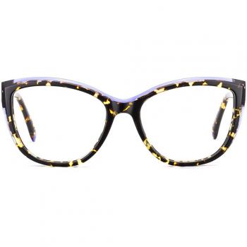 Etnia Barcelona Ferrara HVPU Armazones para Mujer Negros con lentes recetados de 55 mm