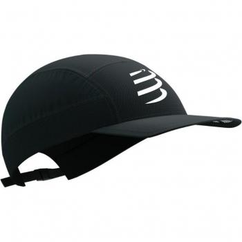 Gorra Compressport 5 Panel Light Negro