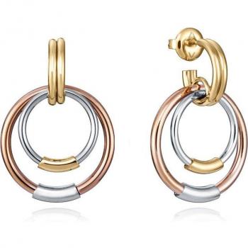 Pendientes Viceroy Air 14086E01019 acero bicolor