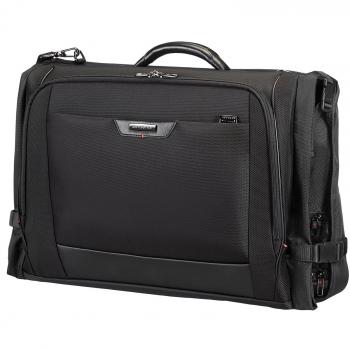 Samsonite Pro-Dlx 4 Tri-Fold Garment Bag Portatrajes, 42 cm, Color Negro
