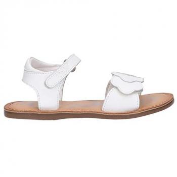 Sandalias Unisex para Bebé KICKERS DYASTAR 858582-10, Piel, Color Blanco, Talla 21 EU