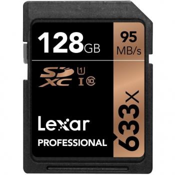 Lexar LSD128GCB1EU633 - Tarjeta de memoria Profesional SDXC de 128 GB