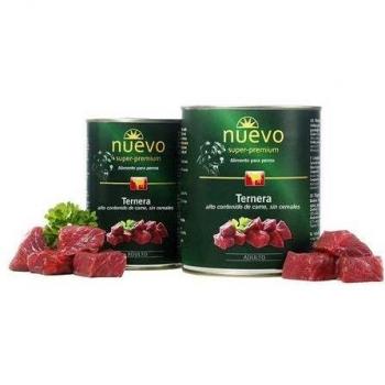 NUEVO Lata Perro ADULTO: Ternera, 400 g, Perro