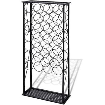 Wine Rack for 28 Bottles Metal