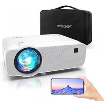 Proyector wifi proyector portatil 6000 lumenes soporta 1080p full hd cine en casa 300 duplicar pantalla para androidiphone smartphone ipadhdmiusbvgaavsd gc357