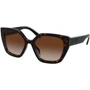 Prada Women's 0PR 24XS Sunglasses, Havana/Brown Shaded, 52