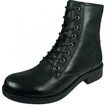 Geox Women's Black Rawelle Ankle Boots EU 41