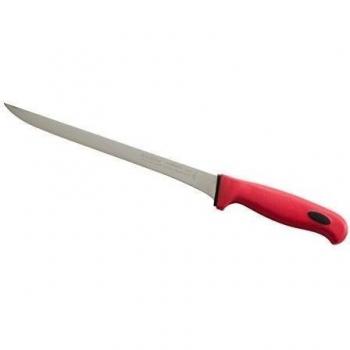 Walter ADHERENT+ - Cuchillo jamonero, 25 cm, color rojo